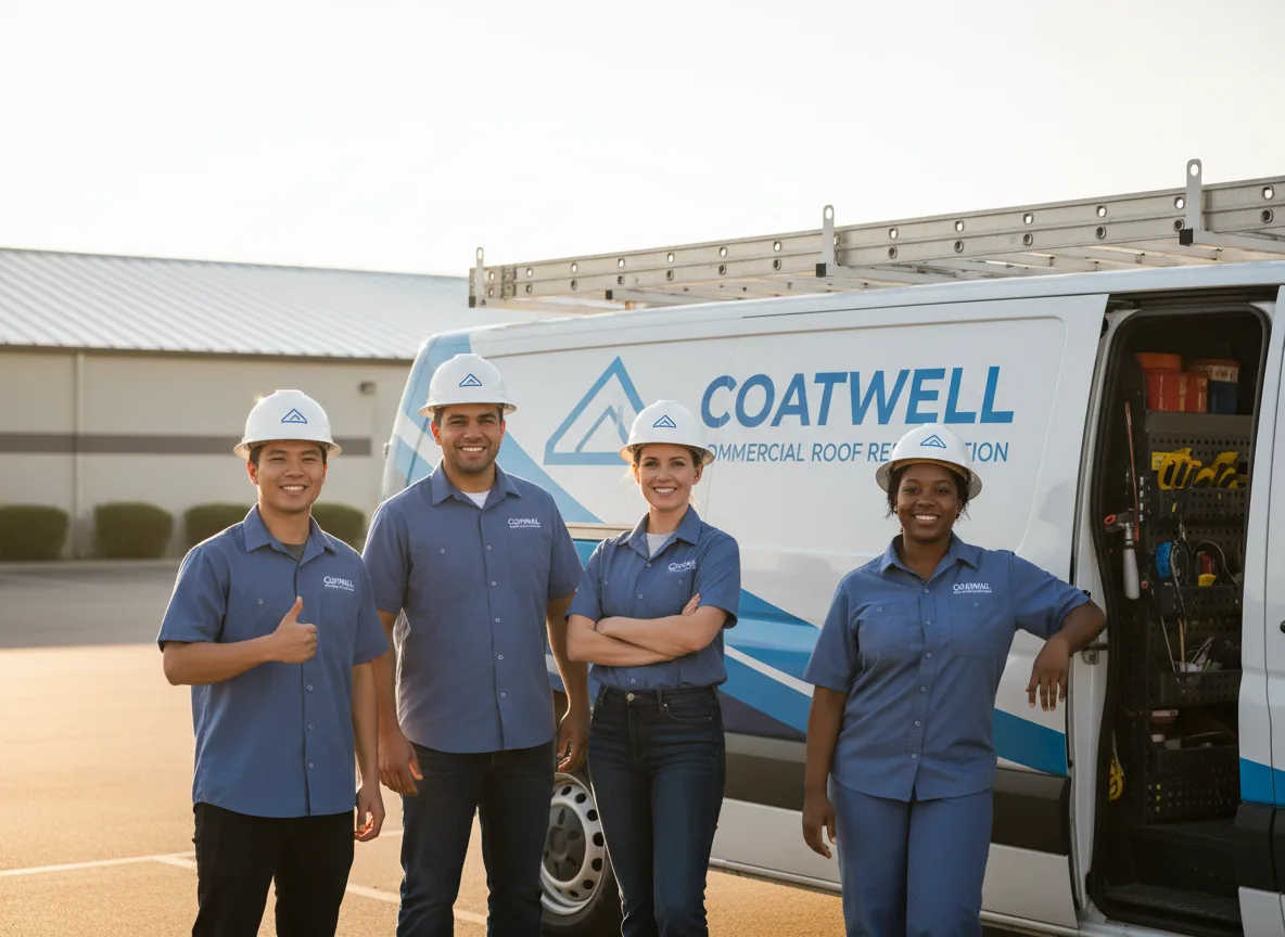 Commercial roof coating company in Rougemont, NC